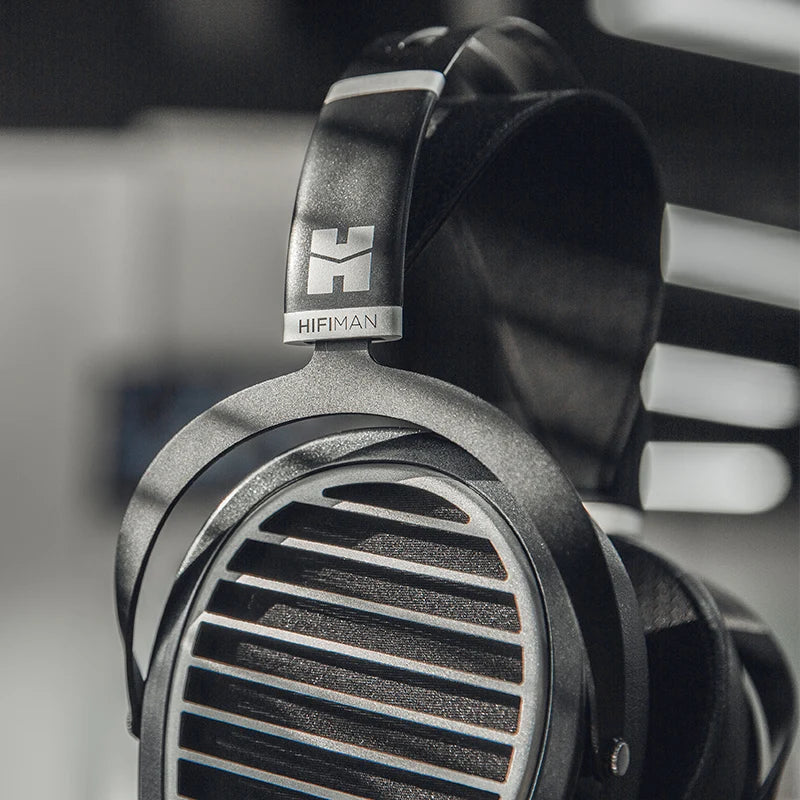 Refurbished: HIFIMAN Ananda Stealth Magnet Version Open-Back Over-Ear Planar Magnetic Hi-Fi Headphones for Audiophiles