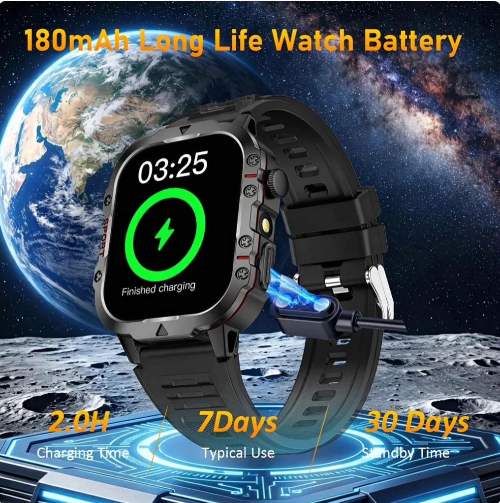 2026 New Smart Watch, Supports Calling | Unisex | Text Messaging | Multiple Sports Modes | Remote Camera Control | Fitness Tracker, Compatible with Iphone And Android, USB Charging, Smart Connectivity, Clear Screen Display, I