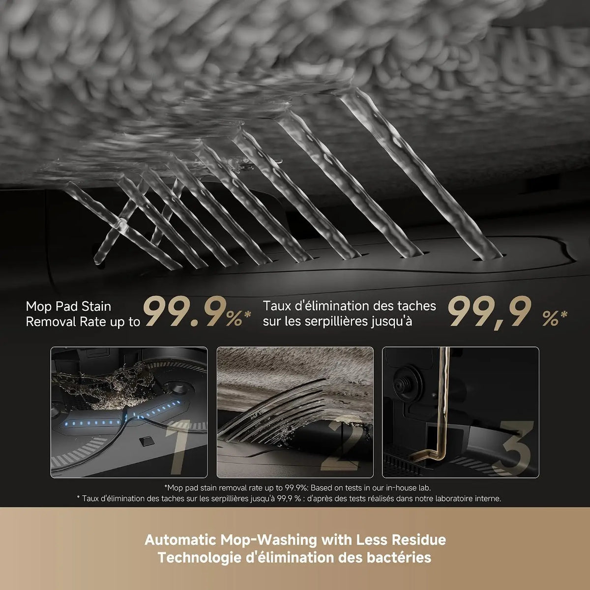 Complete Robot Vacuum with Automatic Self-Cleaning and Self-Emptying