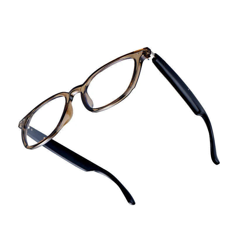 Bluetooth Smart Audio Glasses with AI Real-time Translation Open Ear Speaker Hands-free Calling Music Smart Glasses for Travel Study