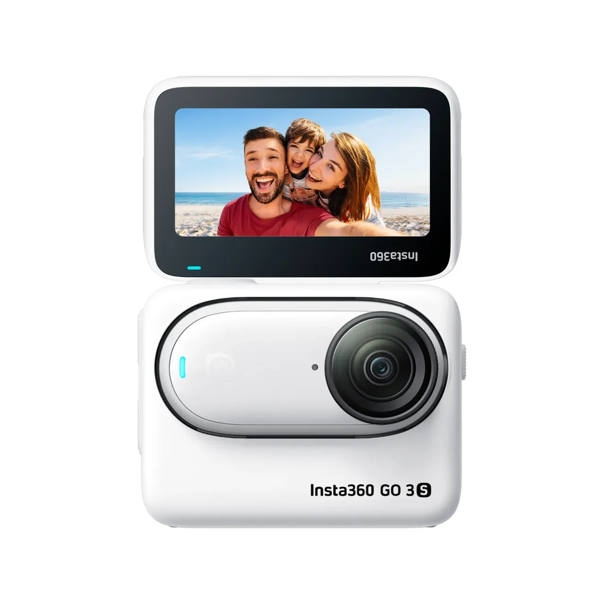 Insta360 GO 3S Tiny Action Camera Refurbished 4K 30FPS FlowState Stabilization 10M Waterproof Digital Camera for Vlogging WiFi Bluetooth With Action Pod Touch Screen