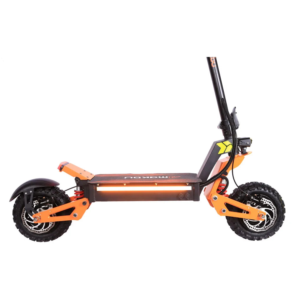 Stock European American Overseas Warehouses Sans High-Power 6000W Off-Road Folding Electric Scooter 60V40Ah Battery