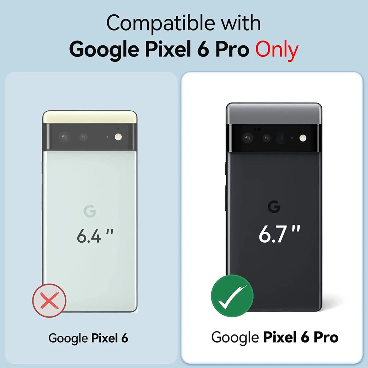Battery Case for Google Pixel 6 Pro Powerful Rechargeable Charging Case 10000mAh Extended Backup Charger Case Power Bank