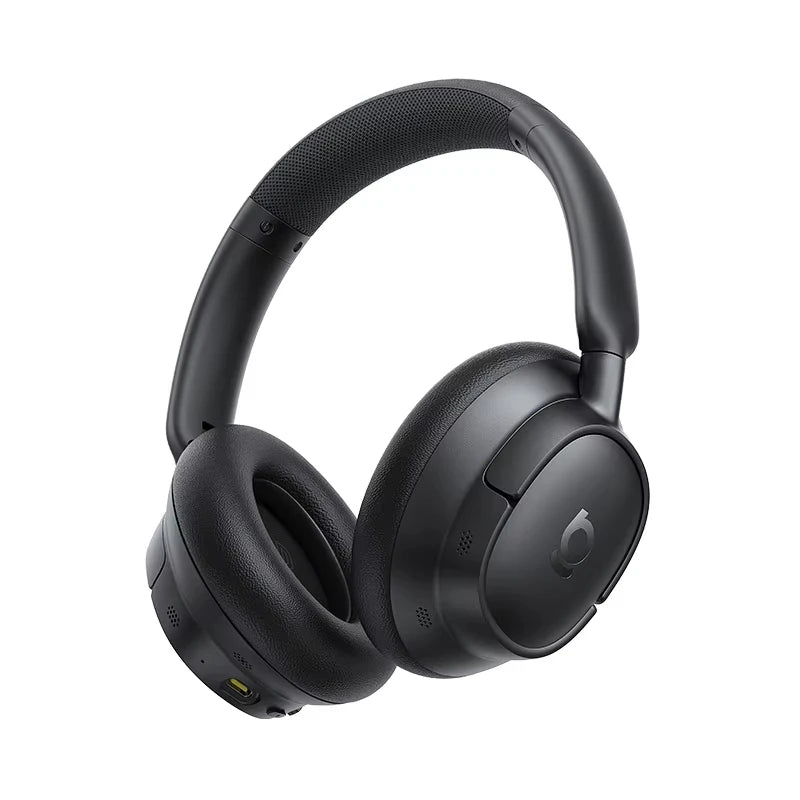 Baseus Bass Wireless Headphones Bluetooth 6.0 98% Noise Canceling Over Ear Headset Spatial Audio Earphone 80H Time - Boltvibewarehouse