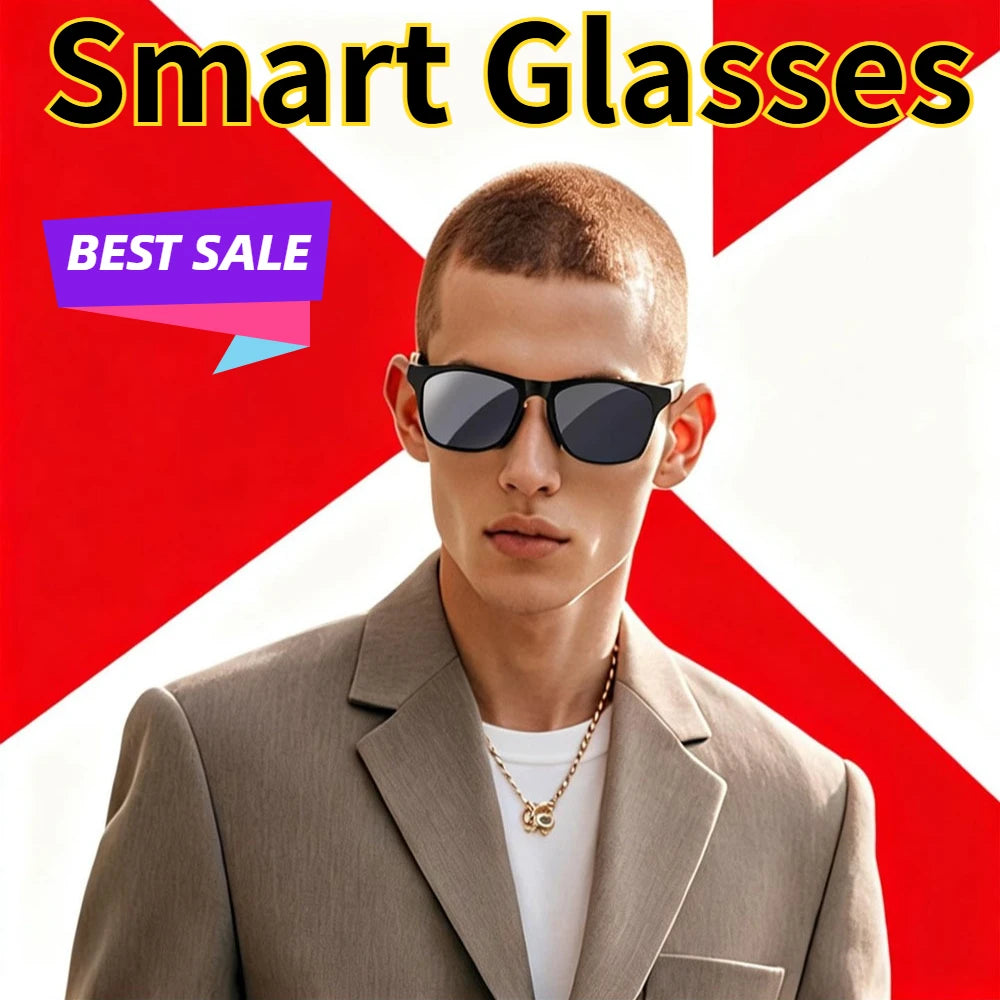 D11 Hot New Smart Glasses Music Connectivity Assistant Anti Blue-Light Bluetooth Latest New AI Shooting Sunglasses Video