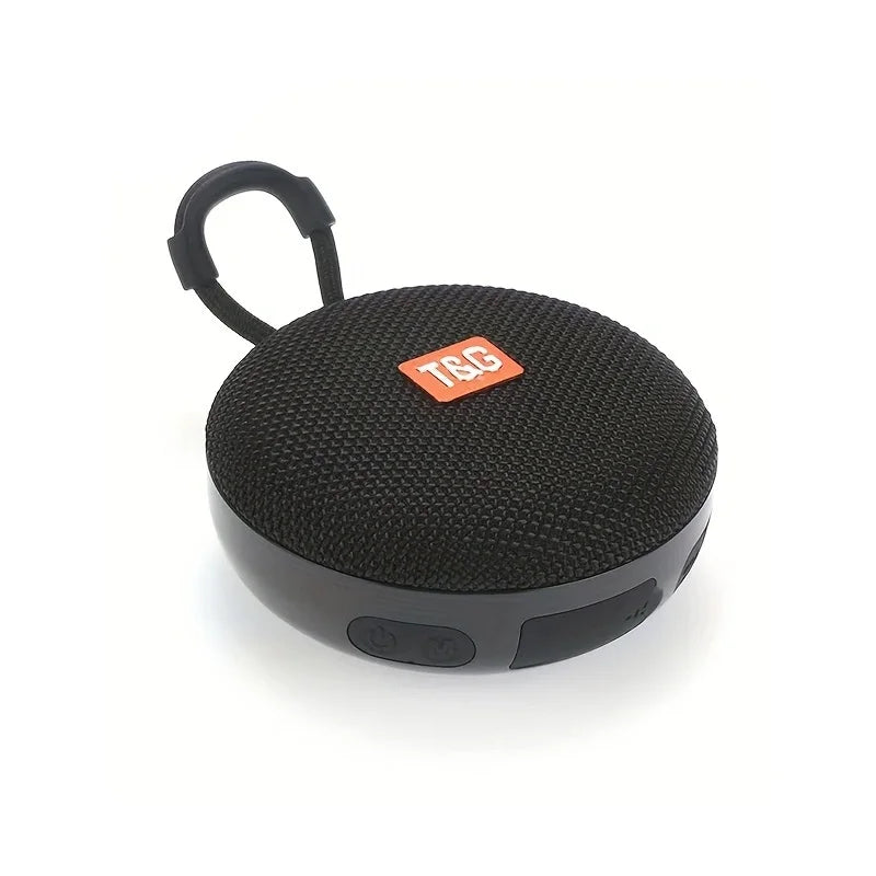TG352 Bluetooth Speaker with Carry Rope, Bluetooth 5.3 Wireless Audio, USB Rechargeable, Hangs on Bags & Bicycles, Compatible with Phone/PC/Tablet, Great for Travel, Party, Outdoor Use & Gift Giving - Boltvibewarehouse
