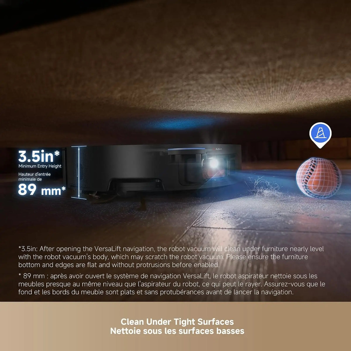 Complete Robot Vacuum with Automatic Self-Cleaning and Self-Emptying