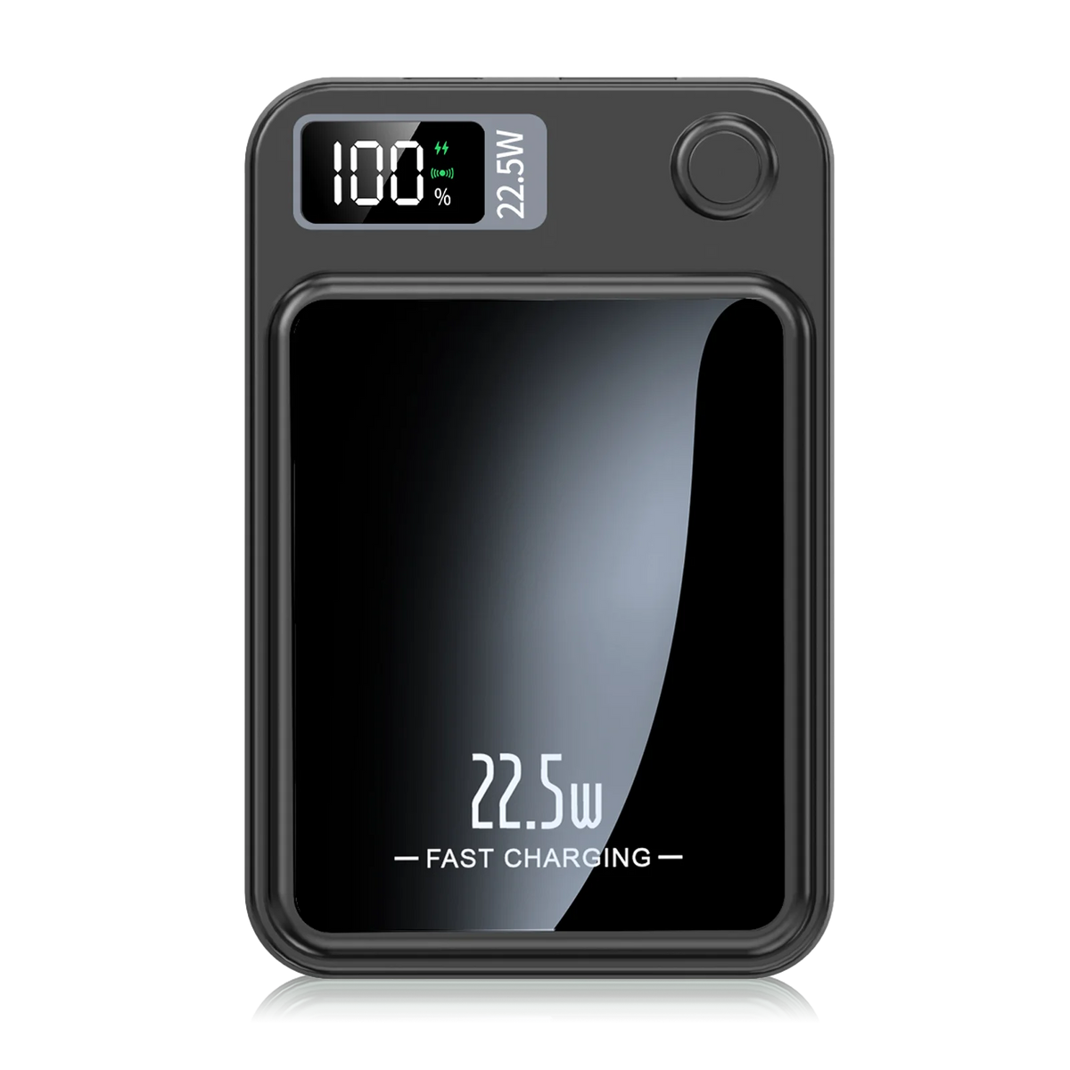2-in-1 Wireless Magnetic Power Bank Fast Charging Portable PD 22.5W 10000mAh LED Power Display for iPhone 17/16/15/14 Samsung