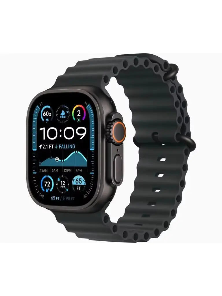 Apple / Watch Ultra 2 49mm / A2986 / Natural Titanium /Unlocked/ Grade 3 Fair Condition Genuine Refurbished Unlocked, Includes Charging Cable