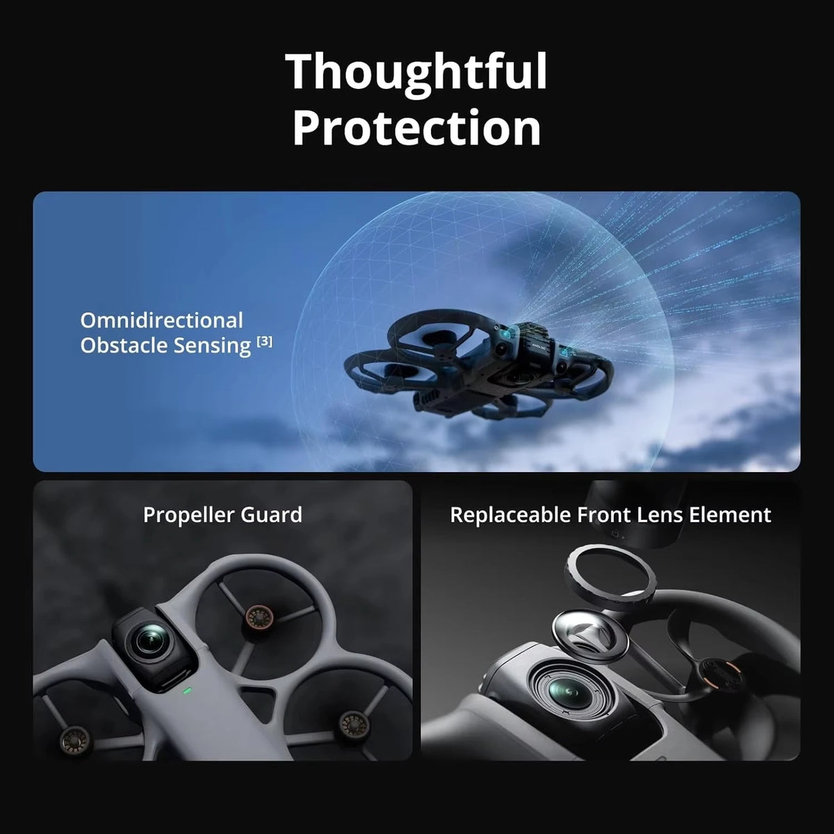 DJI Avata 360 Drones with a Camera & RC 2 Motion Controller - Drone 4K Professional Imaging, 60fps 155° Ultra-Wide-Angle Camera, O4+ FHD Video Transmission, RockSteady 3.0 Stabilization for Aerial Filming