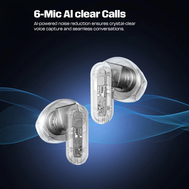 F26E01 Bluetooth Earphones Low Latency Lanyard AI Translator In-Ear Earbuds Sports Long Battery Wireless Headphones