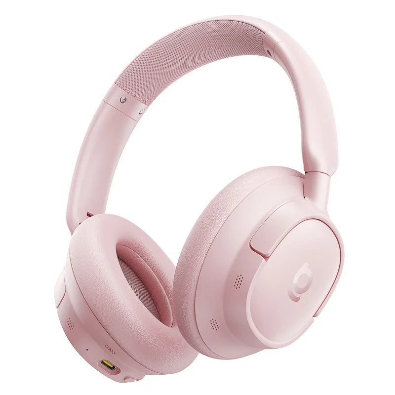 Baseus Bass Wireless Headphones Bluetooth 6.0 98% Noise Canceling Over Ear Headset Spatial Audio Earphone 80H Time - Boltvibewarehouse