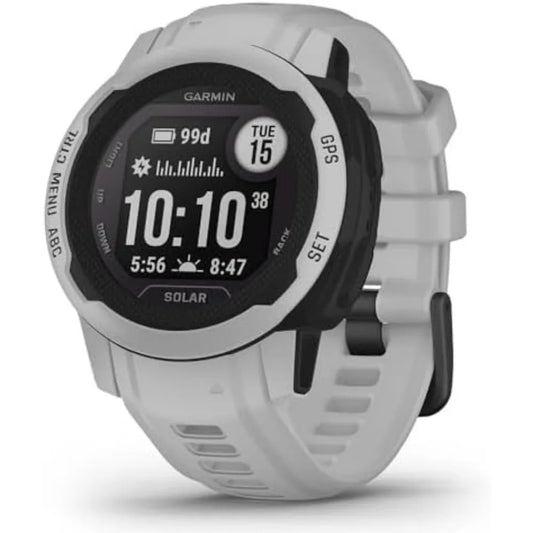 Smaller-Sized Rugged Outdoor Watch with GPS, Solar Charging, Multi-GNSS, Trackback Routing, Mist Gray