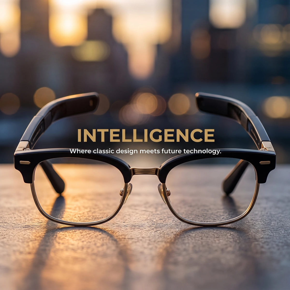 AI‑Powered Smart Glasses for Men Women, Photochromic Lenses Audio Glasses with Hi‑Fi Sound Quality, HD Hands‑Free Calls & Music Playback, Ideal for Outdoor Sports & Everyday Office Use