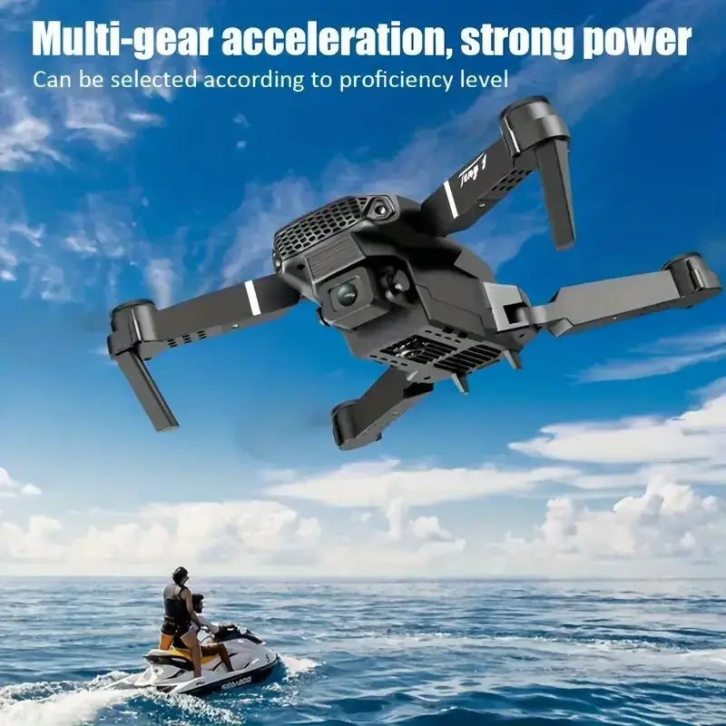 NEW Drone 4K Professinal With Wide Angle Dual HD Camera,Foldable RC Helicopter WIFI FPV Height Hold Gifts Toys