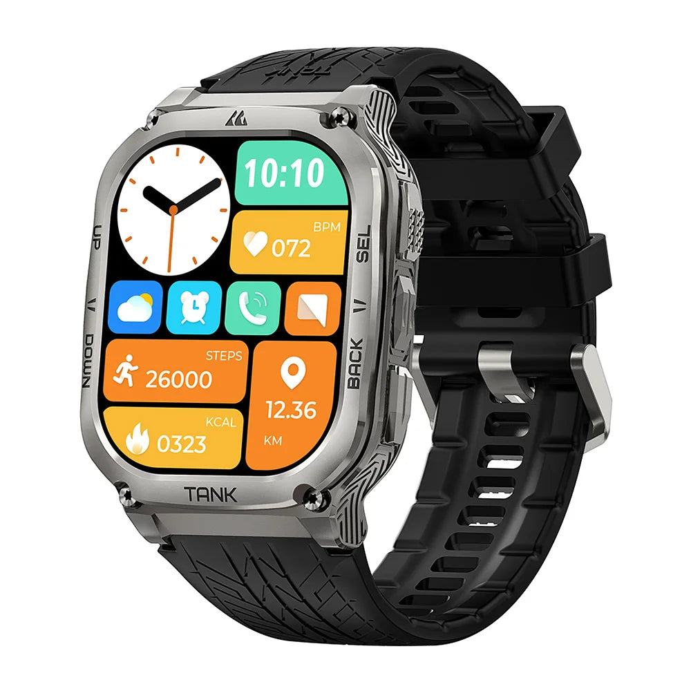 Original KOSPET TANK M3 Smart Watches For Men Smartwatch Women 480mAh Electronic Digital Fitness AMOLED AOD Bluetooth Watches
