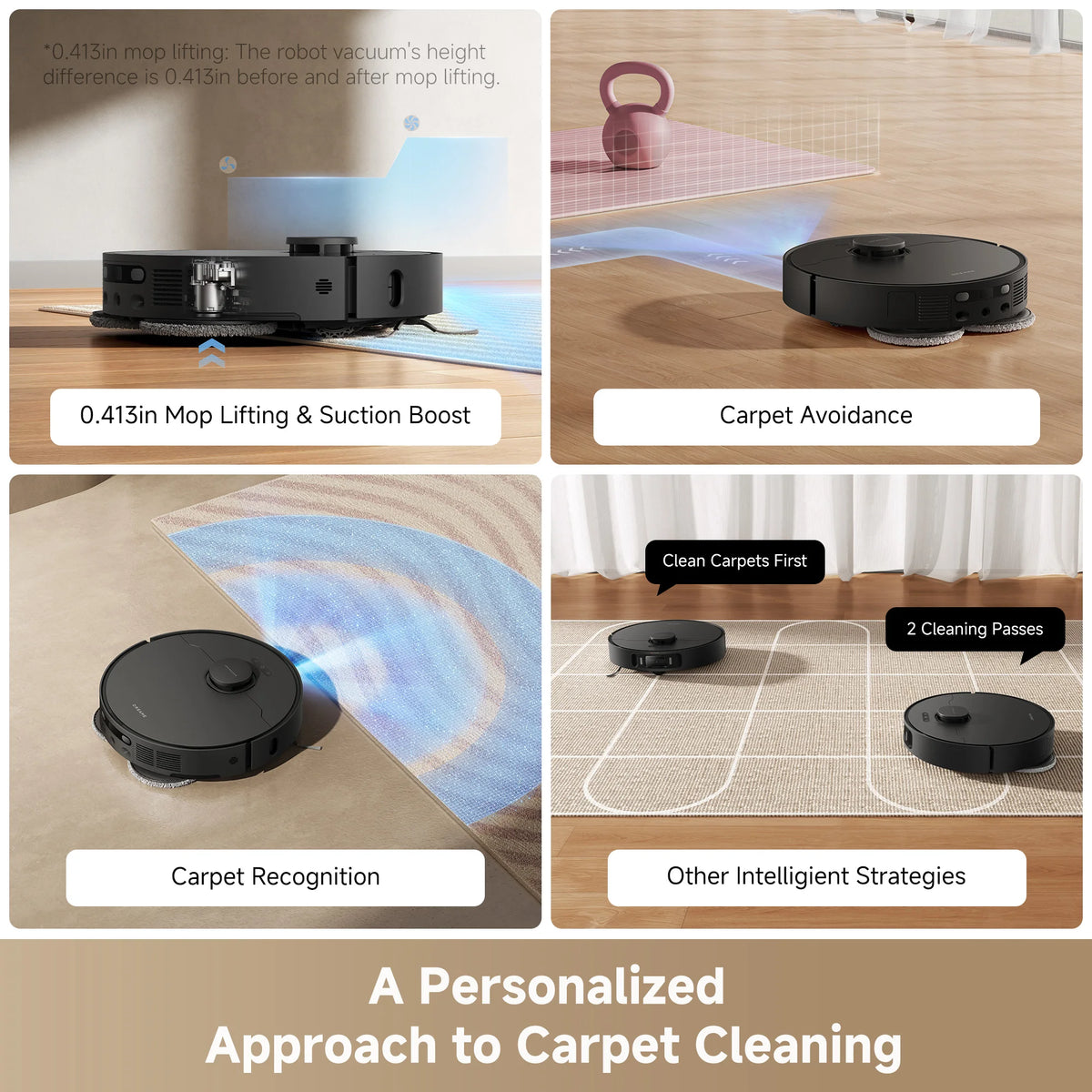 Dreame X50 Ultra with Self-Cleaning All in One Robot Vacuum and Mop