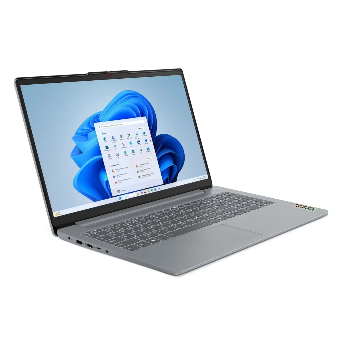 Lenovo IdeaPad Slim 3i 15.6" Full HD Laptop, Intel N100, 4GB RAM, 128GB SSD, Windows 11 Home , Arctic Grey
