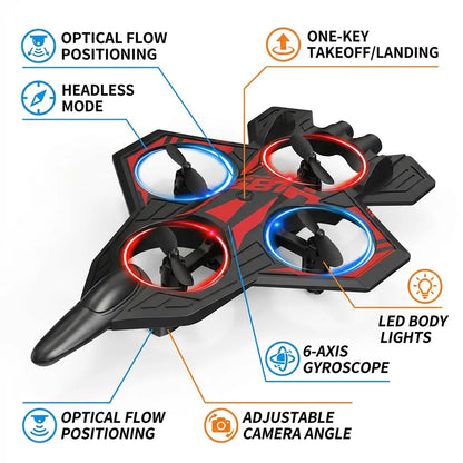 YL85 Standard Control - YL86 Screen Control Toy Drone, 2 Batteries Optional, Dual Control, Gift Option, Suitable for Ages 8 and up, Outdoor Toy, Available in Red and Blue.