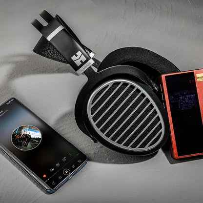 Refurbished: HIFIMAN Ananda Stealth Magnet Version Open-Back Over-Ear Planar Magnetic Hi-Fi Headphones for Audiophiles