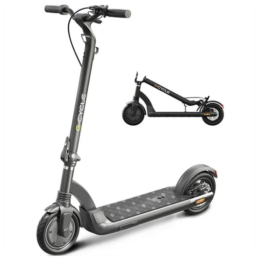 Electric Scooter G-CYCLE  L85 650W Motor 30km Long Range 8.5'' Air Tires Rear Suspension Dual Braking System Foldable
