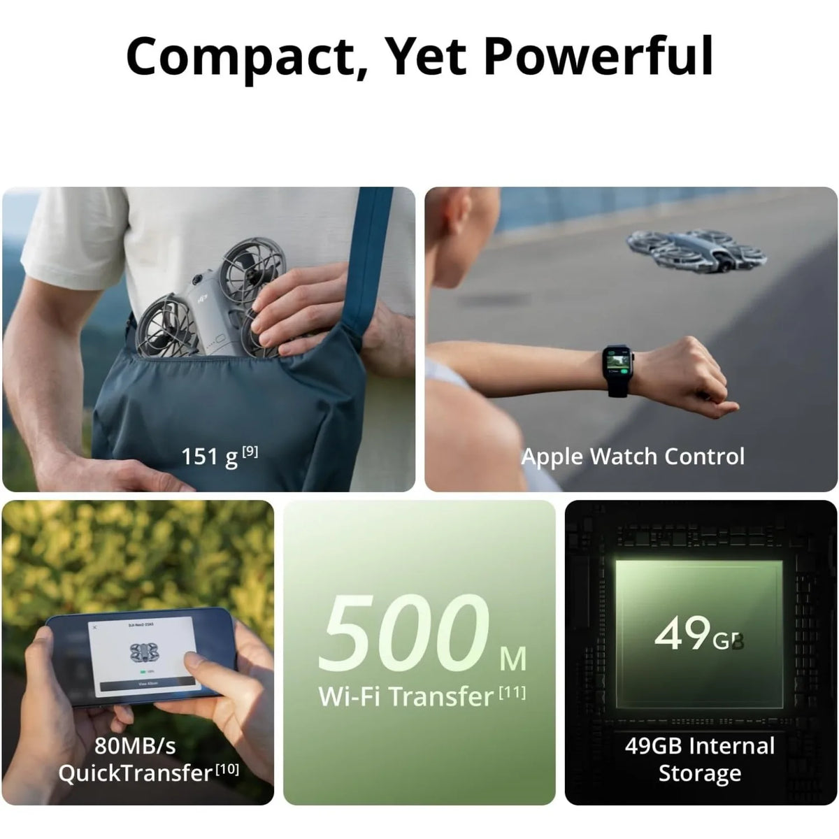 DJI Neo 2 Drone with 4K Camera, Lightweight Aerial Photography Quadcopter, Drone Only