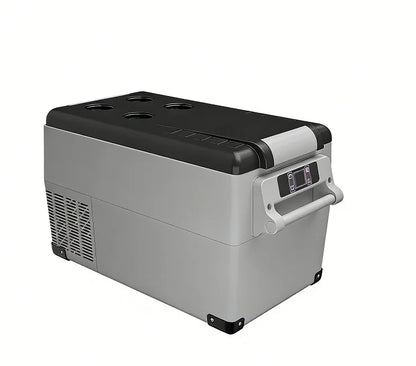 EKOJUCE 12 Volt Refrigerator, 37QT Electric Cooler, 12V Cooler -4℉~68℉, for Camping, Travel, Truck, Home