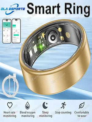 2026 smart ring control photos long battery life outdoor smartring sports modes sleep/heath monitor 5ATM waterproof  heart rate for men women