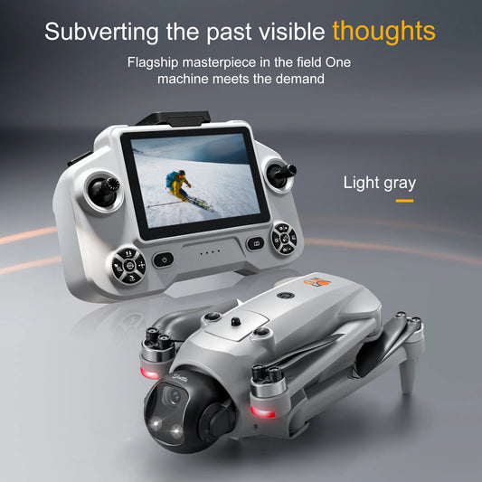 ZNLYRION Drone GPS Foldable YL059 With Large Screen Remote 180 Electric Adjustable Camera All Round Obstacle Avoidance Brushless Motor 5G FPV RC Quadcopter