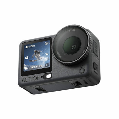 DJI Osmo Action 6 Standard Combo, 8K Waterproof Action Camera with 1/1.1" Square Sensor, Cold-Resistant, 4hrs Battery, 50GB Storage, Vlogging Camera