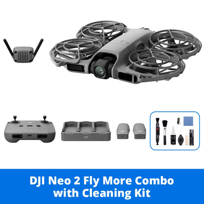 DJI Neo 2 Fly More Combo Drones with a Camera & 3 Batteries Charging Hub Optional Accessory Kit 151g 4K 100FPS Slow Motion Omnidirectional Obstacle Sensing
