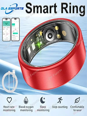 2026 smart ring control photos long battery life outdoor smartring sports modes sleep/heath monitor 5ATM waterproof  heart rate for men women