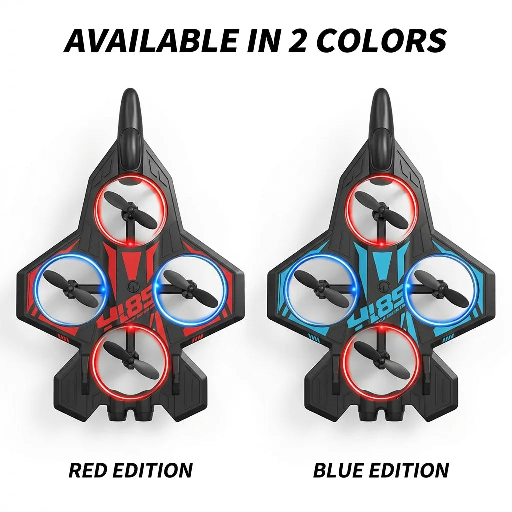 YL85 Standard Control - YL86 Screen Control Toy Drone, 2 Batteries Optional, Dual Control, Gift Option, Suitable for Ages 8 and up, Outdoor Toy, Available in Red and Blue.