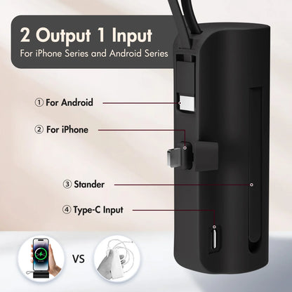 MIni Power Bank 4500mAh Fast Charging 10W Portable Type-C External Battery Charger For Huawei Samsung iPhone Powerbank