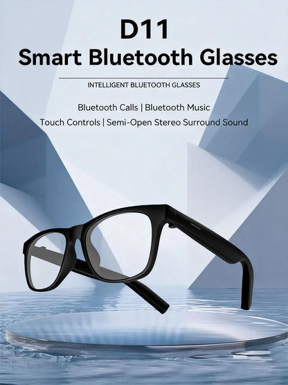 US HOT D11 Smart Glasses Bluetooth Connectivity Blue-Light Latest AI Shooting Sunglasses Video Recorder Voice Assistant Music