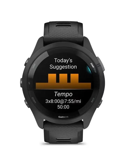 Garmin Forerunner 265 Sports Smartwatch with GPS, 1.3-Inch AMOLED Display, 14-Day Battery, Touchscreen, Training Plans