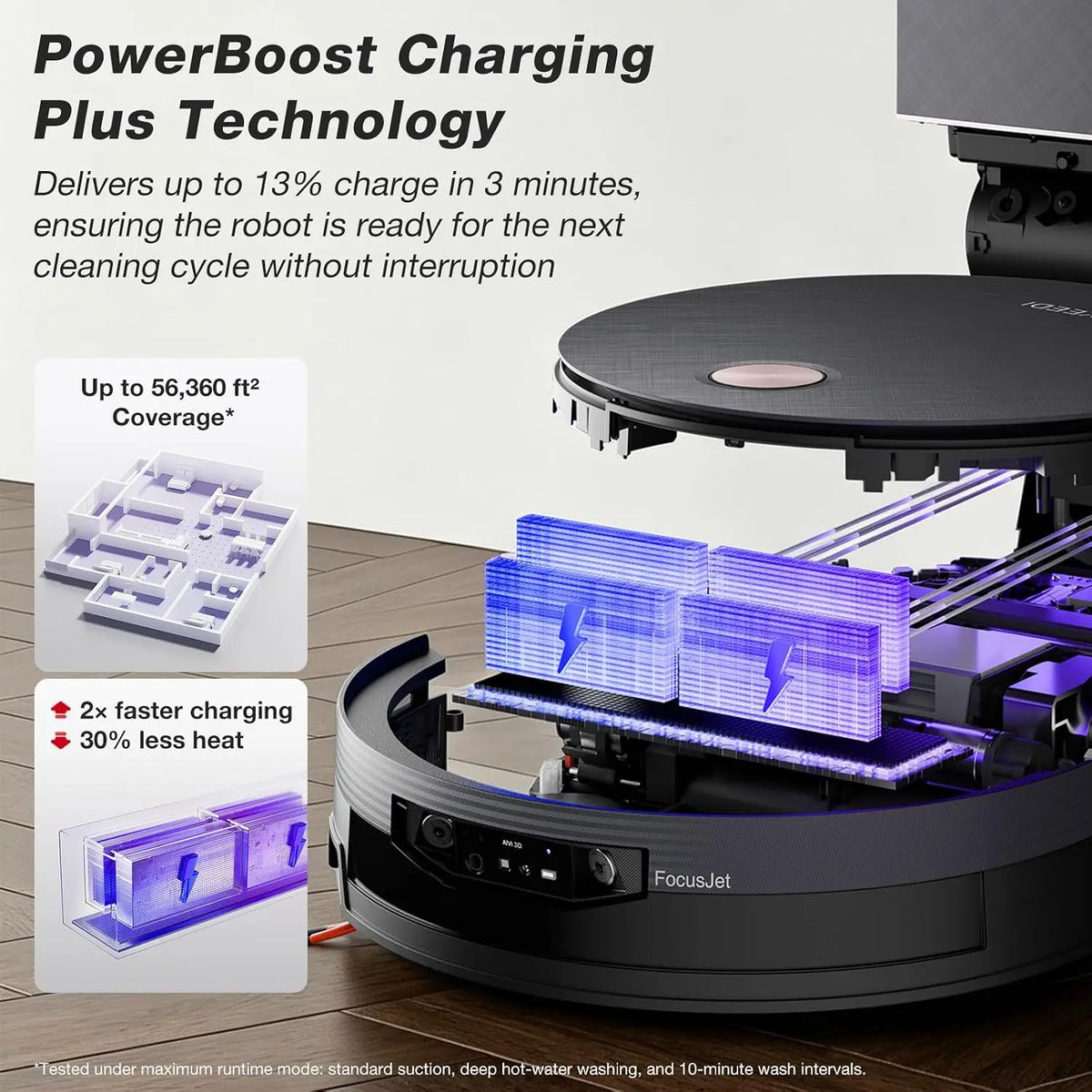 Robot Vacuum with Pre-Spray Cleaning Function, Advanced Robotic Floor Cleaner