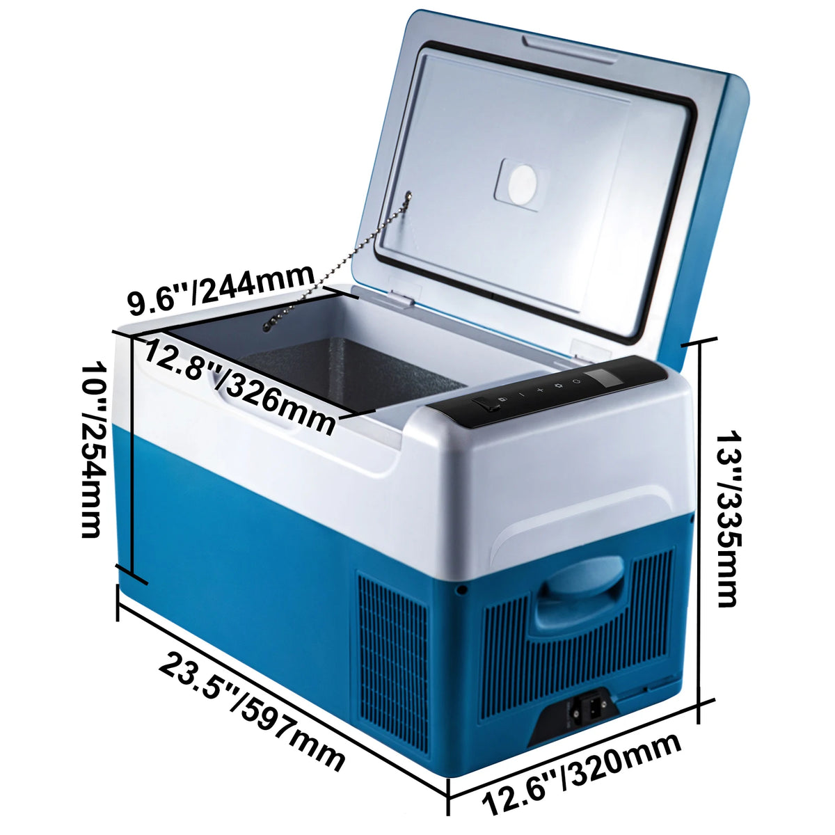 SucceBuy 20L 22L 35L 45L 55L Car Refrigerator Mini Fridge Freezer Portable Compressor Cooler 12/24V DC 110-240V Ice Box