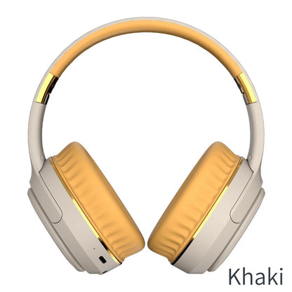 Over-Ear Bluetooth Headphones, Wireless Sport Headset with Wired Option, LED Breathing Light, Foldable Portable Design for PC Gaming, Music, Travel, Home Office Use, Great Gift Choice for Men, Women and Students
