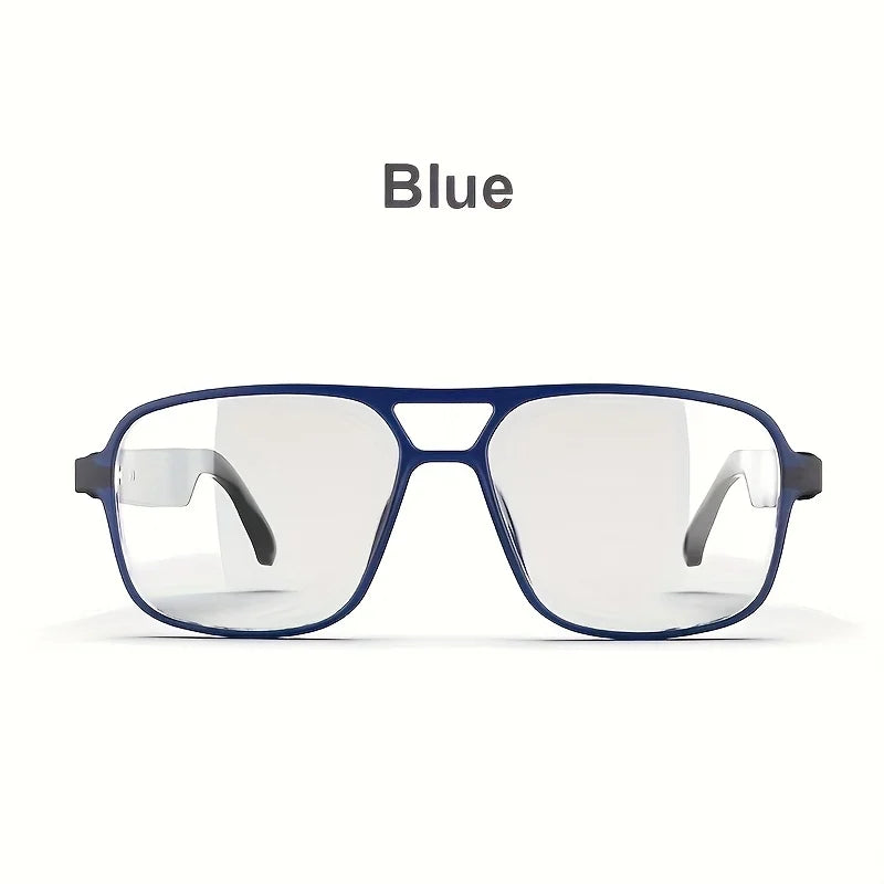 Shuangqiao Wireless Smart Glasses with Photochromic Lenses, Blue Light and UV Protection Sunglasses - Listen to Music / Answer Calls / Voice Assistant