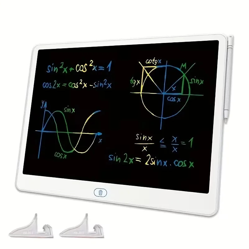 16 Inch LCD Writing Tablet Digital Drawing Board Reusable Electronic Handwriting Pad Erasable Graphic Notepad for Kids Students Office Home Note Taking