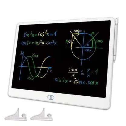 16 Inch LCD Writing Tablet Digital Drawing Board Reusable Electronic Handwriting Pad Erasable Graphic Notepad for Kids Students Office Home Note Taking