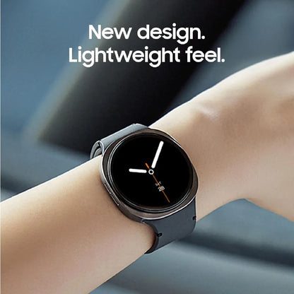 44mm Silver Smartwatch with Fitness Tracking, Sleep Coach, and Heart Rate Monitoring