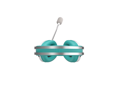 ASUS TUF GAMING H1 GEN II HATSUNE MIKU EDITION, Wired Gaming Headset with 40 mm ASUS Essence Drivers, Virtual 7.1 surround sound, TeamSpeak-certified Microphone, Lightweight 297-gram Design