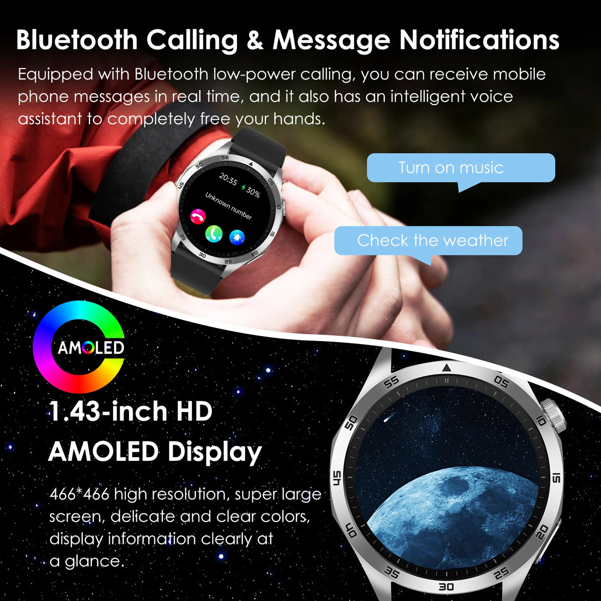 ECG+PPG Health Smart Watch Men Blood Oxygen Uric Acid Blood Pressure Monitoring HD Bluetooth Call AI Watch For iOS Android