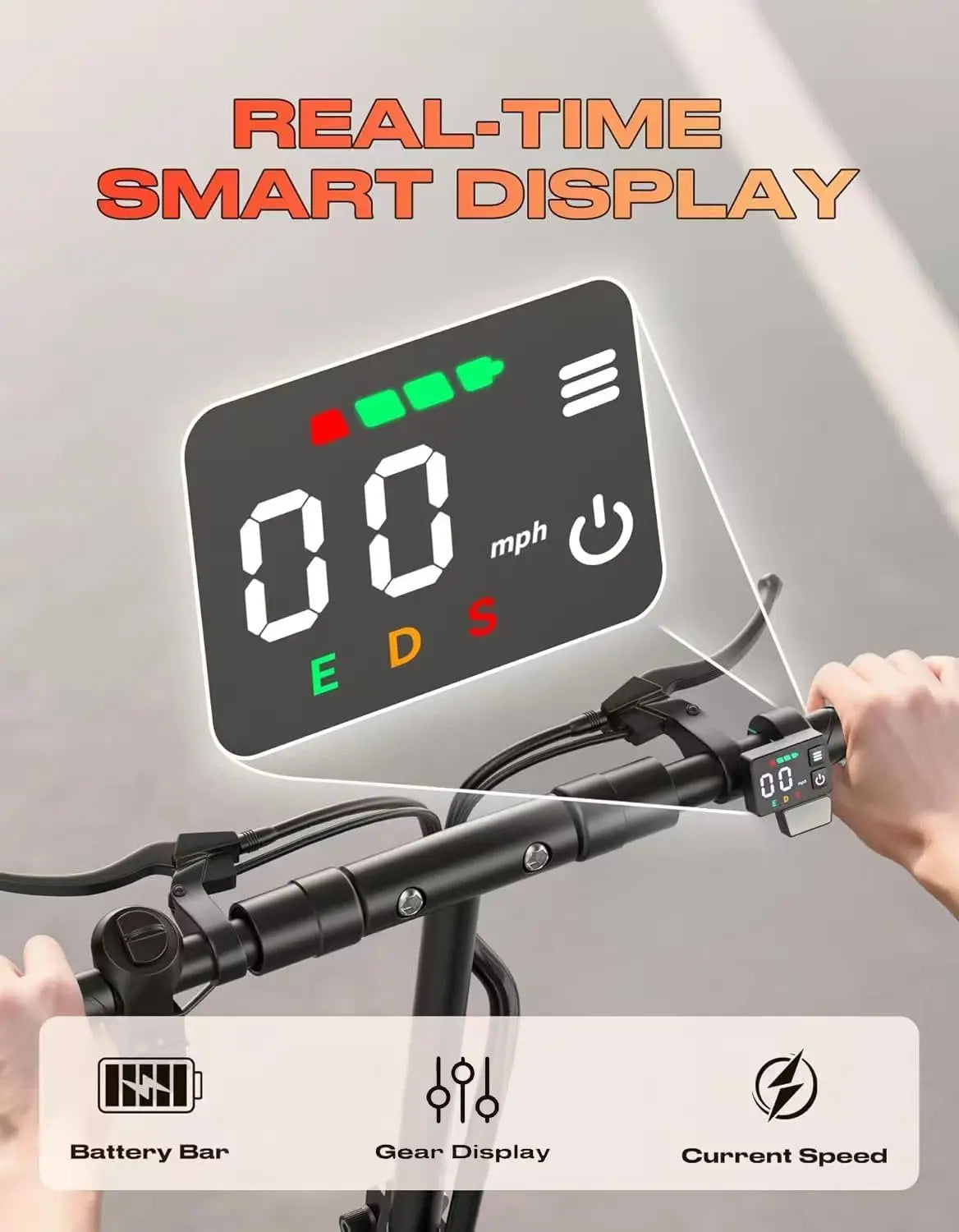 Misodo Electric Scooter for Adults with Seat, 1600W Motor, 45-Mile Range, 22 Mph Max Speed, 48V 15AH Battery, 265 lbs Max Load, Dual Disc Brake, Foldable 10" Off-Road E Scooter for Teens, UL2272 Certified
