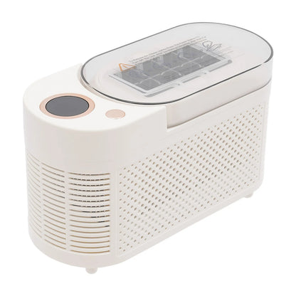 12V Portable Mini Ice Maker Machine Fast Ice‑making Countertop Ice Cube Maker for Car RV Camping Travel Home