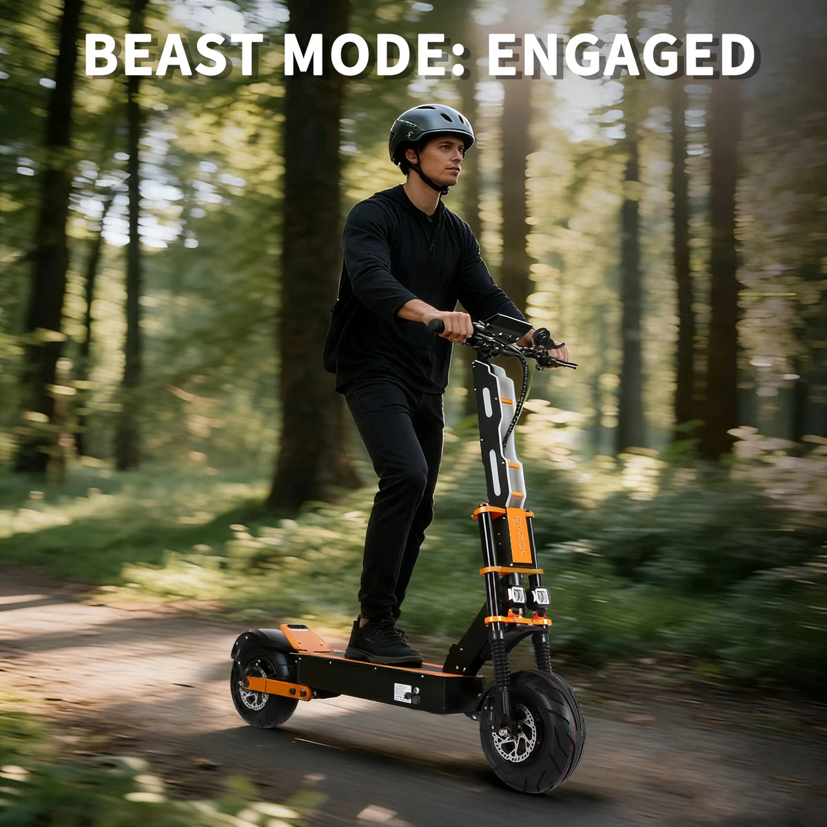 Toursor X8P Electric Scooter 60V 40Ah 10000W Dual Power 60MPH with LCD Lights (No additional off-road tires are provided in the US region)