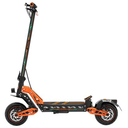 DriveTron DT10 Fast Electric Scooter 1000W 1200W Dual Motor 3300W Peak 48V 52V 20.8Ah 10" Vacuum Tires Dual Suspension Double Brakes 70km/h Off-Road E Scooter