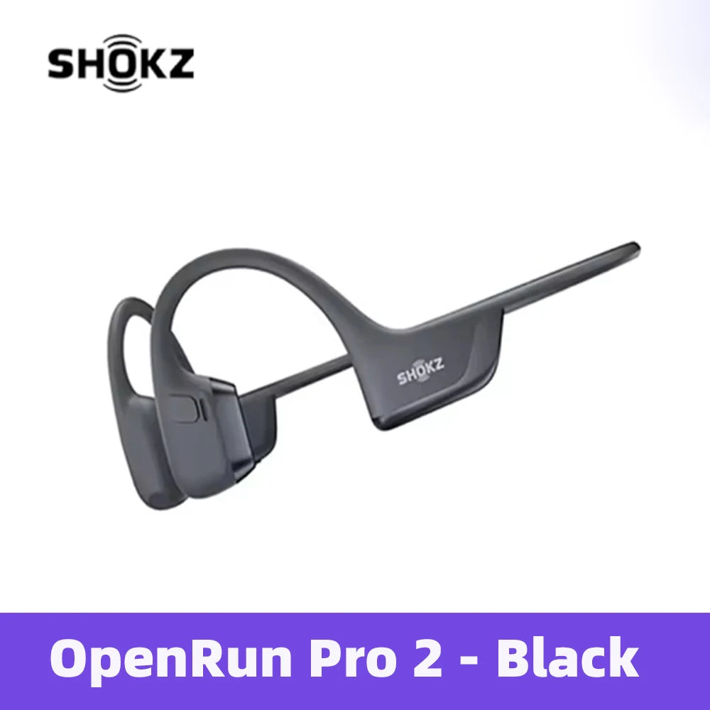 SHOKZ OpenRun Pro 2 S820/S821 Sports Headphones Open Ear Earphones Bluetooth 5.3 Noise Cancelling Microphone IP55 Waterproof
